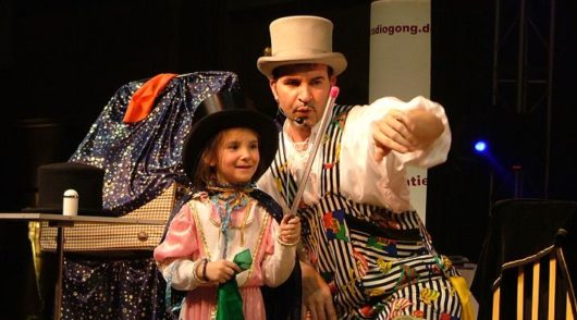 Kinderzaubershow und Ballonmodellage