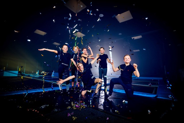 Kindergeburtstag im Trampolinpark von Superfly in München